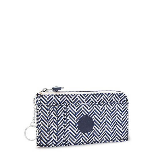 Kipling Dafni Printed Wallet Plånbok Blå | SE 1039NW